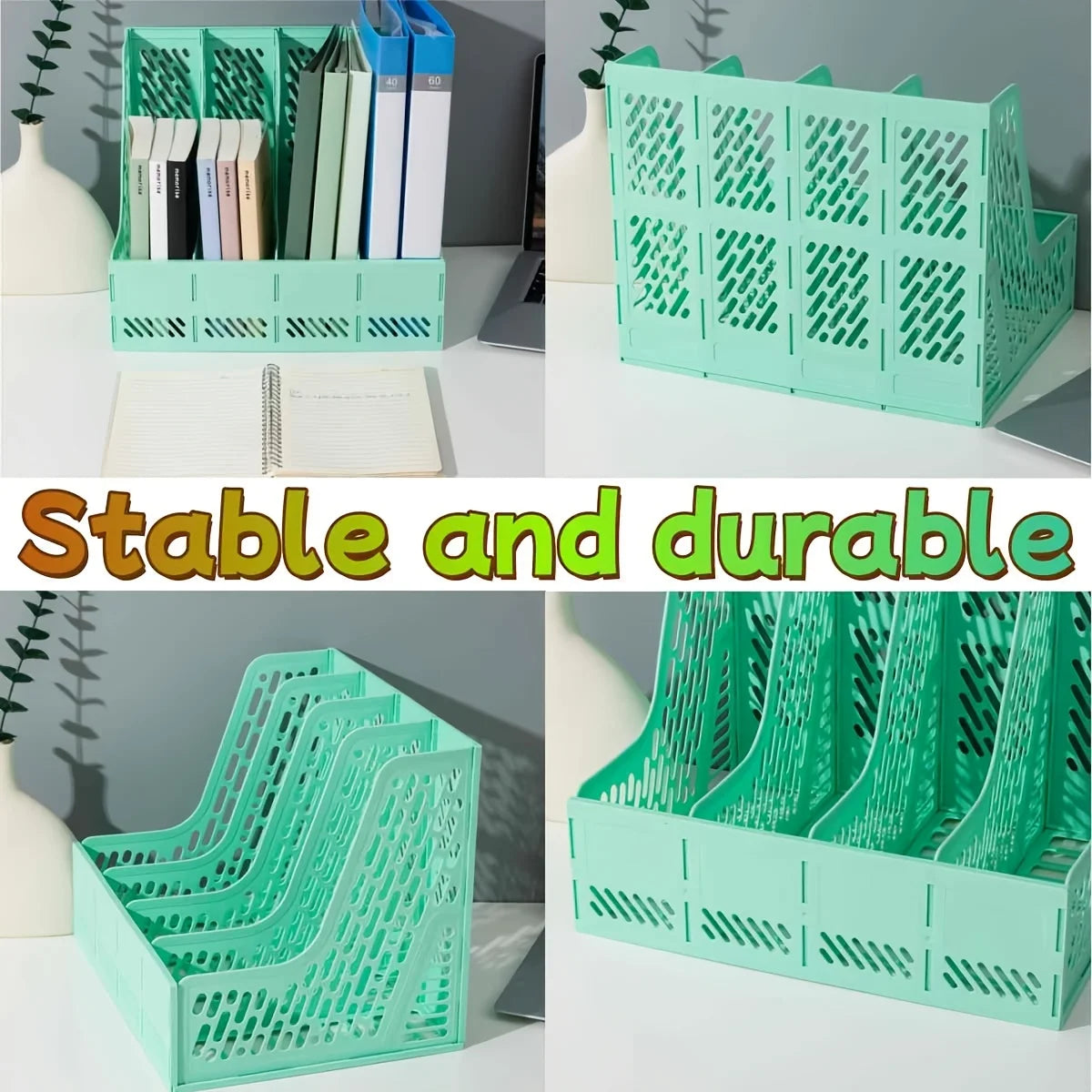 4 Multi-Layer Desk File Sorter