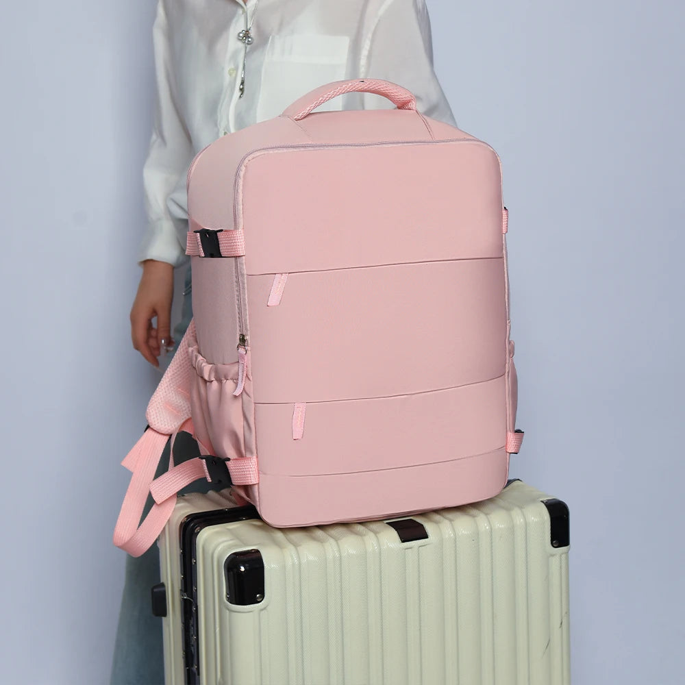 Mochila de Viaje Aprobada por Aerolíneas – Ligera y Gran Capacidad