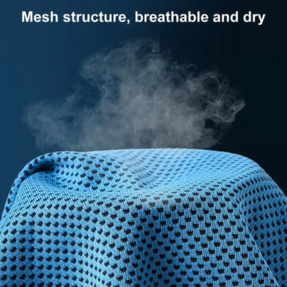 Fitness Towel Bottled Quick-dry Anti-fade Polyester Cooling Microfiber Breathable Gym Towel For Women Sports Gift