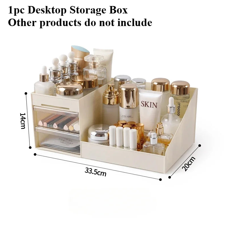 Transparent Drawer Style Makeup Box