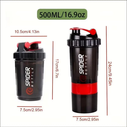 Shaker Bottle With Power Container