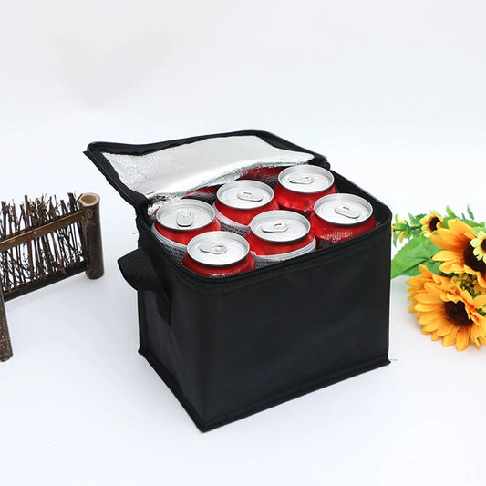 1PC - insulated bag, portable lunch bag, insulated bag, takeaway, outdoor picnic bag, bento bag