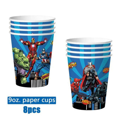 Super Hero Avengers Kid Decor Birthday