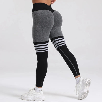 Leggings Deportivos Mujer – Push-Up y Líneas Decorativas