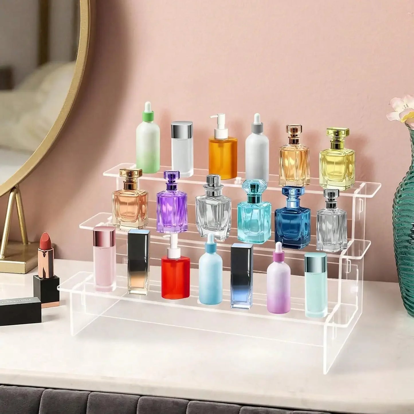 Expositor Acrílico Transparente – Organizador Multifunción