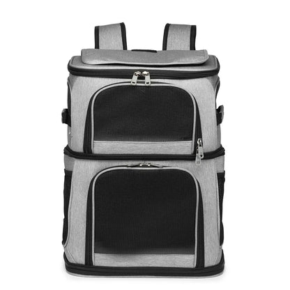 Double-Compartment Pet Carrier