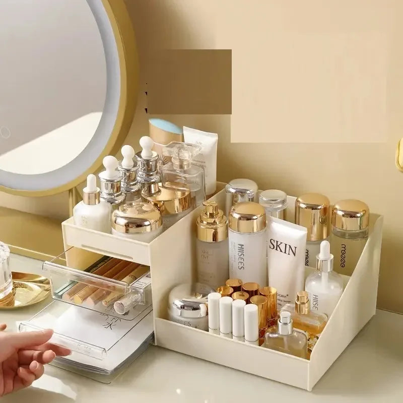 Transparent Drawer Style Makeup Box