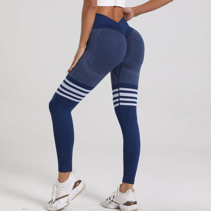 Leggings Deportivos Mujer – Push-Up y Líneas Decorativas