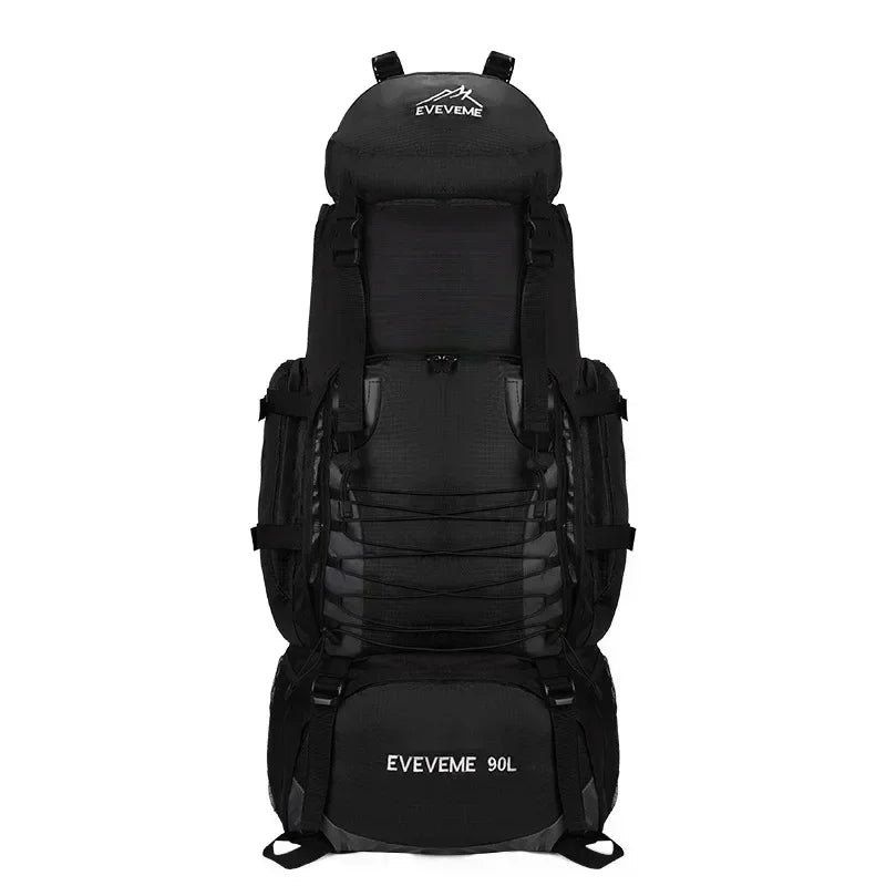 Large Capacity 90L Travel Bag Camping Backpack