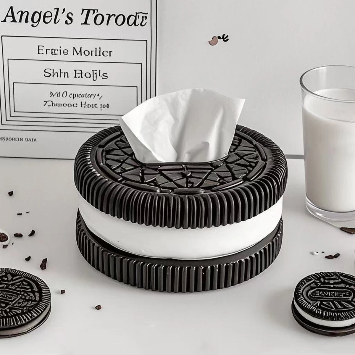 Creative Oreo Tissue Box