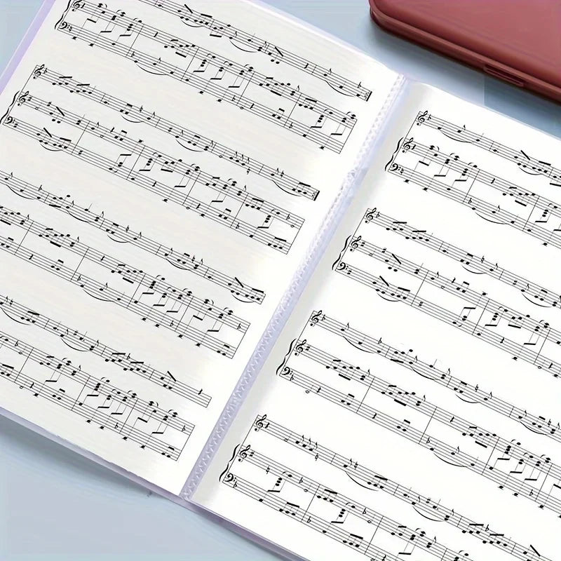 30 Pages A4 Document Organizer with 60 Transparent Pockets - Multi-Layer Office and School Storage Folder Desk Organizer Binder