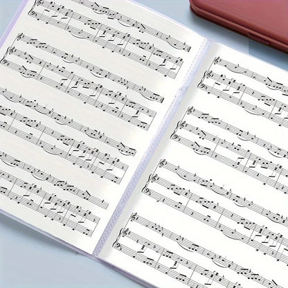 30 Pages A4 Document Organizer with 60 Transparent Pockets - Multi-Layer Office and School Storage Folder Desk Organizer Binder