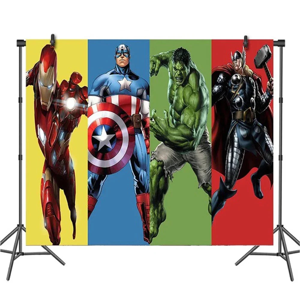 Super Hero Avengers Kid Decor Birthday