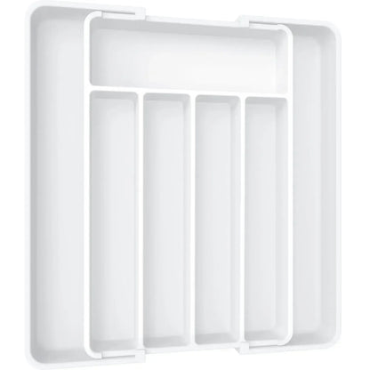 Kitchen Organizer Tray Adjustable Pantry Organizer Utensil Cutlery Drawer  for Silverware Tableware Expandable Kitchen Drawer