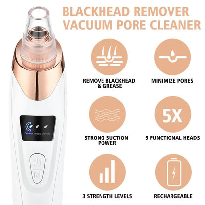 Blackhead Remover Vacuum Suction USB