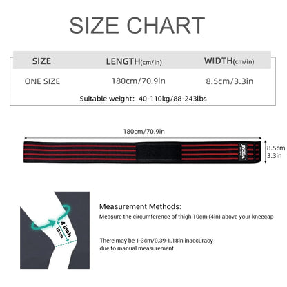 1 Pc Adjustable Elastic Knee Wraps