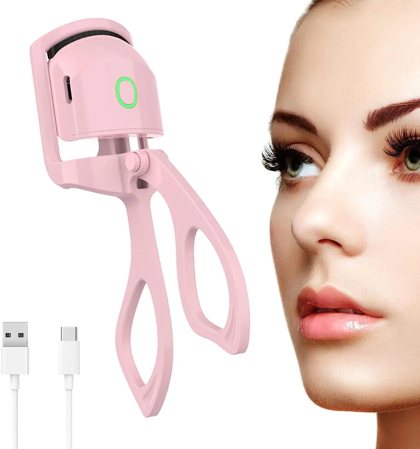 Electric Heated Eyelash Curler USB