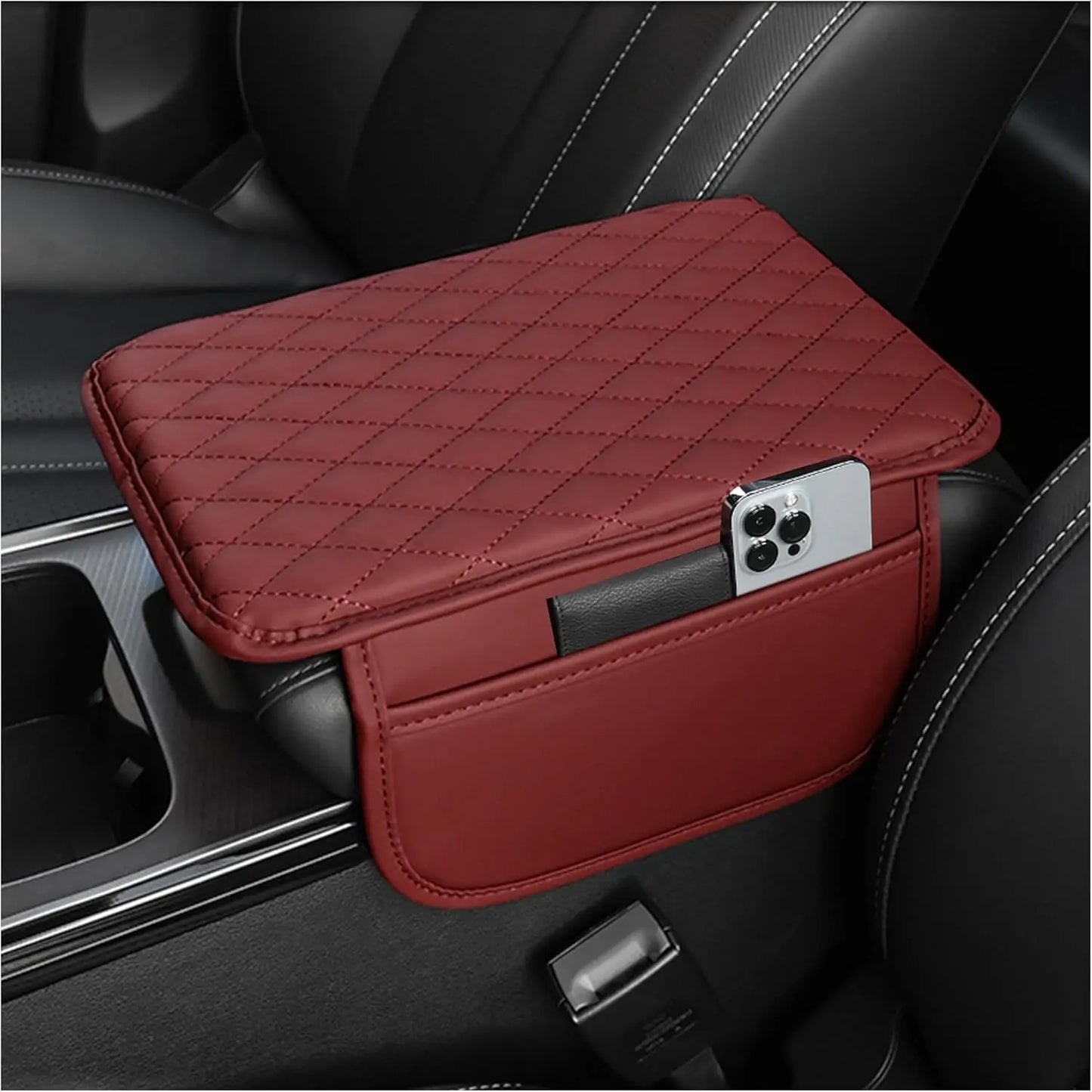 Upgraded Microfiber Leather Car Center