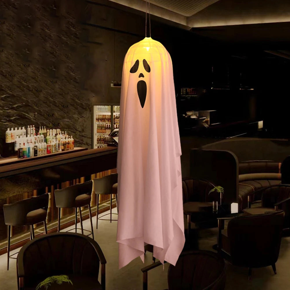 Halloween Glowing White Ghost LED