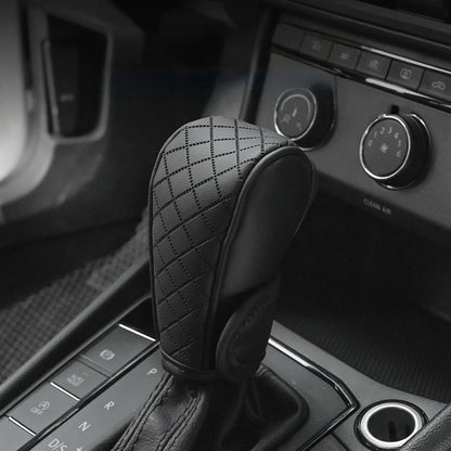 High Quality Car Shift Handle Cover PU Leather Non-slip Wear-resistant Universal Car Automatic Gear Sheath Car Decoration