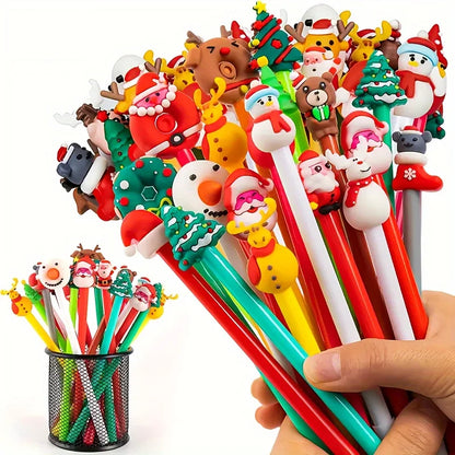 10pcs Cartoon Christmas Pens