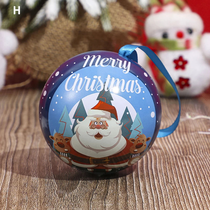 Christmas Round Ball Box