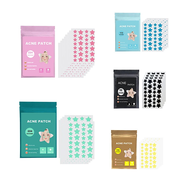 112 PCS/SET Pimple Patch Acne Colorful