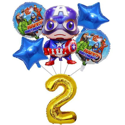 Super Hero Avengers Kid Decor Birthday