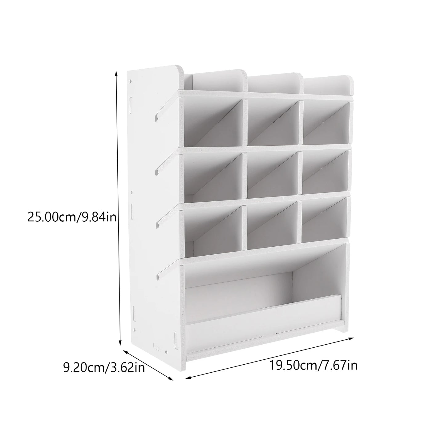 Caja de Almacenamiento de Escritorio – Madera para Oficina