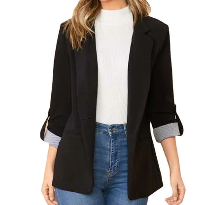 Cardigan Blazer Jacket Long Sleeve Casual