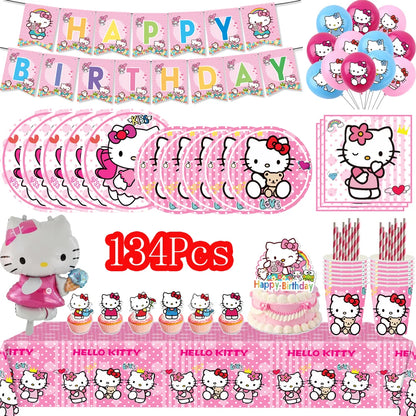 Kids Hello Kitty Theme Happy