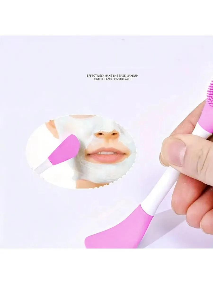1Pc Double Head Silicone Mask Brush