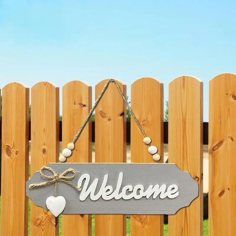 Welcome Sign For Wall Wood Welcome Sign Home Decor Lliure Design Wall Wall Decor Holiday Hotels Ornament All Season
