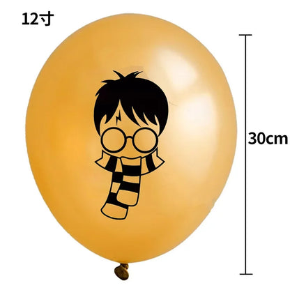 10pcs Globos Harry Potter