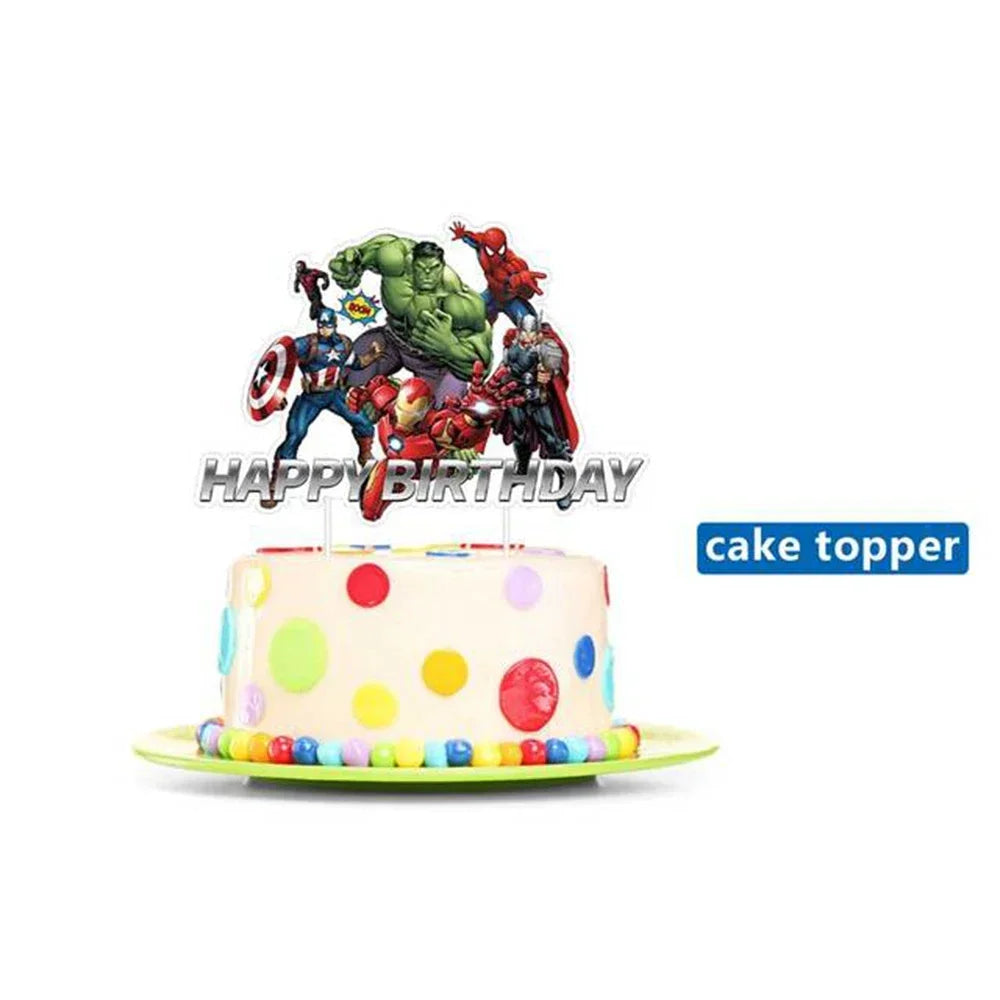 Super Hero Avengers Kid Decor Birthday