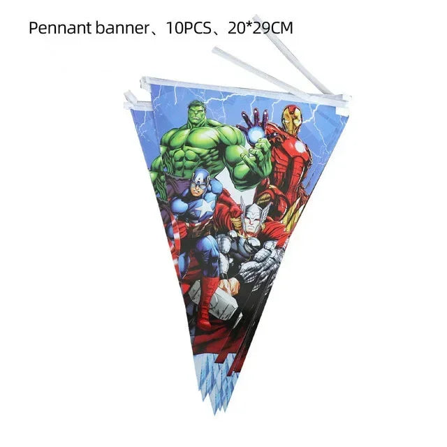 Super Hero Avengers Kid Decor Birthday