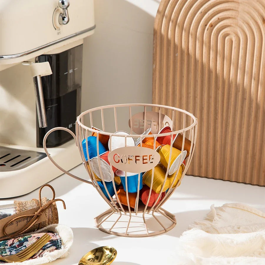 1pc Stylish Home Decor Shelf For Coffee Capsules