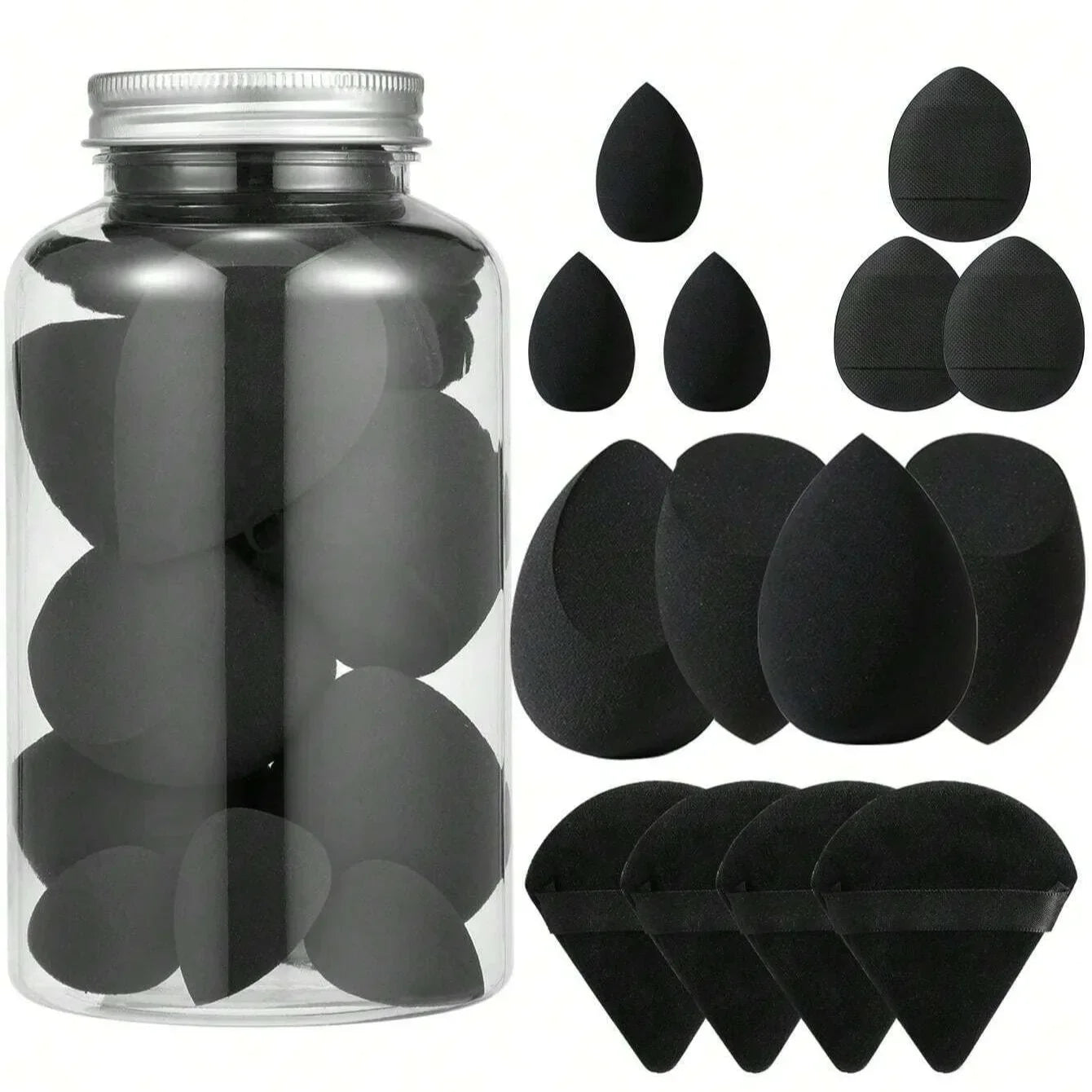 12/14Pcs Makeup Sponge Blender Beauty