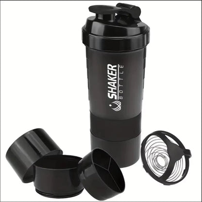 Shaker Bottle With Power Container