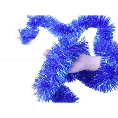 3 pcs Christmas Tinsel Garland Shiny
