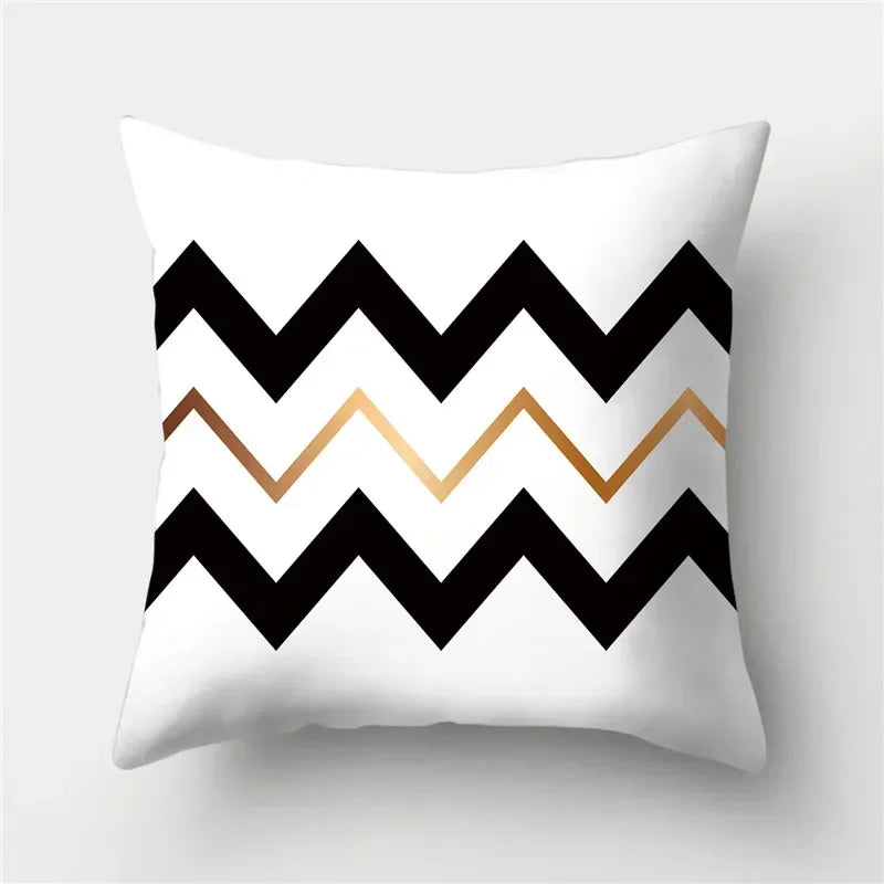 45*45cm Geometric Print Decorative Pillow