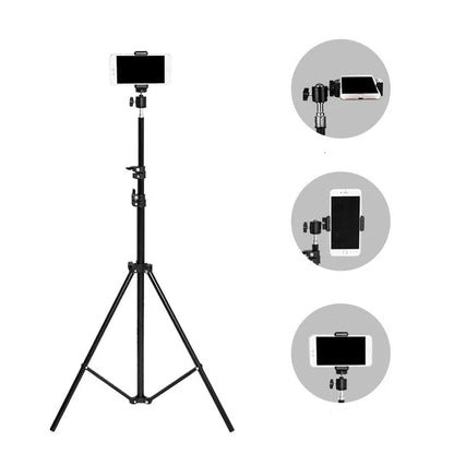 Mobile phone live support photo tripod multifuncional vídeo recording selfie landing tripod