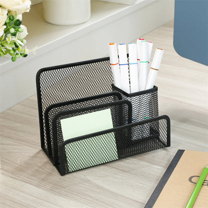 Office Storage Rack File Organizer Letter Sorter Desk Mail Business Document Tray Office File Holder School Supplies