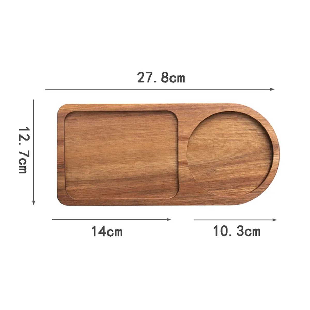 Coffee Tray Wooden Plate