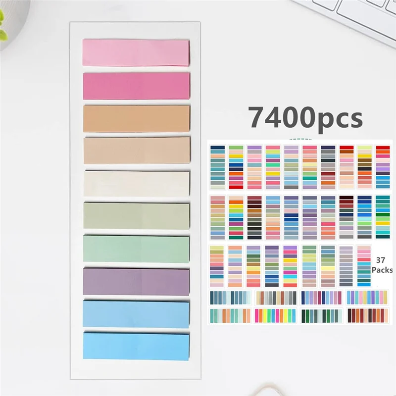 Notas Adhesivas Transparentes Autoadhesivas – 7400 Hojas