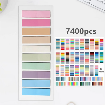 Notas Adhesivas Transparentes Autoadhesivas – 7400 Hojas