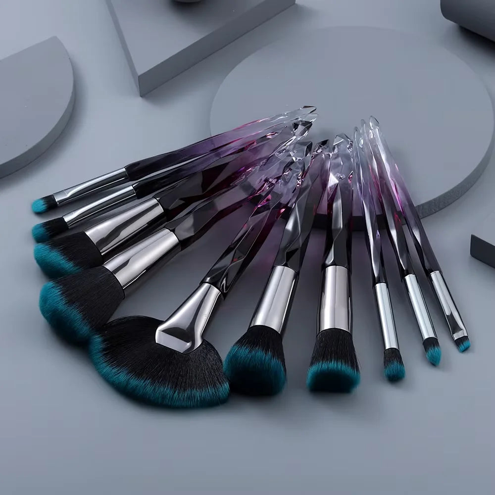 5-10 purple makeup brush