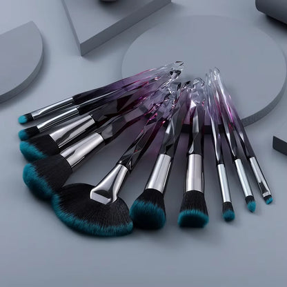 5-10 purple makeup brush