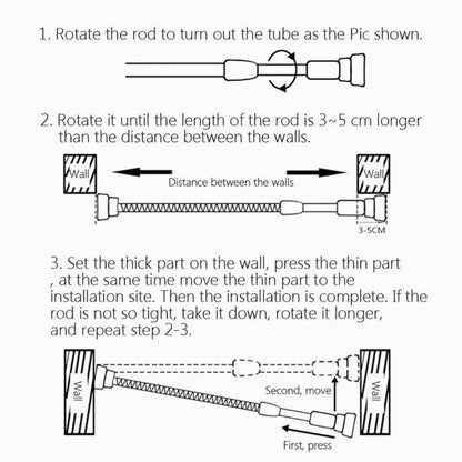 Barra de Dominadas Ajustable 35–80 cm – Acero Inoxidable