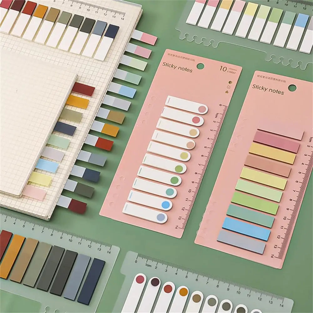 Marcadores de Página Adhesivos – Notas para Libros